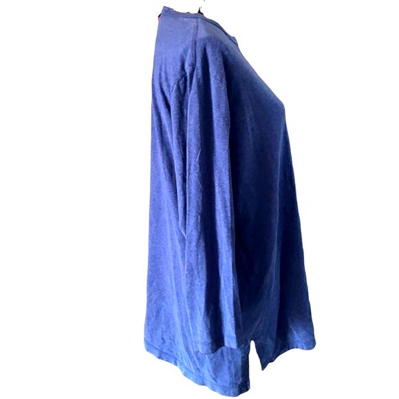 TOMMY HILFIGER blue long sleeve t-shirt Medium - Picture 3 of 5